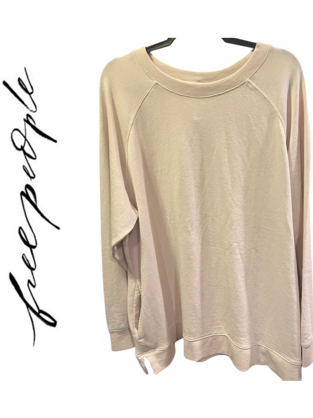 NWOT Free People Movement Oversized pullover sweatshirt with pockets